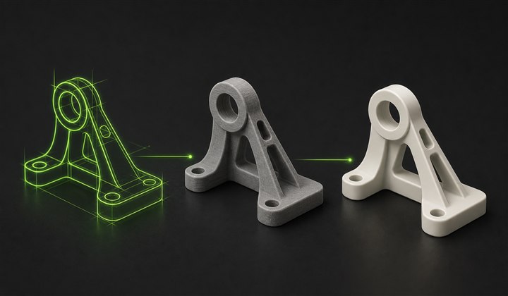 Minimal product design and prototyping illustration